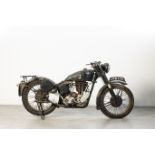 Property of a deceased's estate, 1948 AJS 497cc Model 18 Project Frame no. 34671 (to saddle tube...