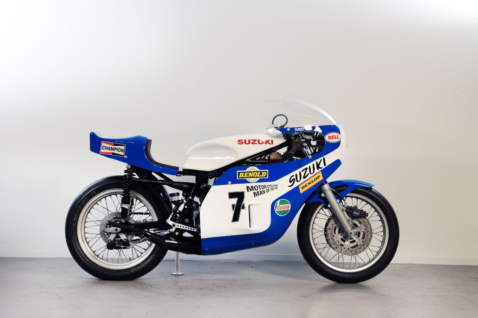 The ex-works, Barry Sheene, 1974 Suzuki TR750 Formula 750 Racing Motorcycle Frame no. GT750-45072