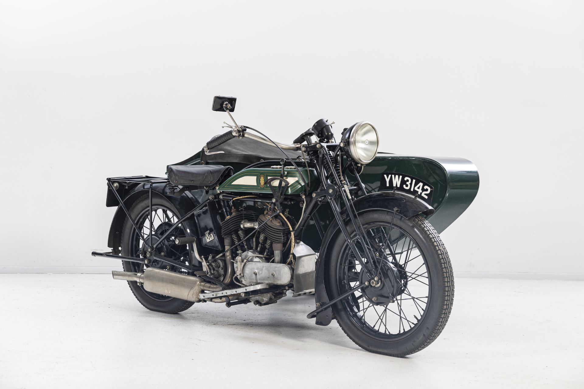 1928 BSA 770cc V-twin Motocycle Combination Frame no. V4315 Engine no. 1080 (appears to be rest...