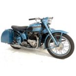 1950 Triumph 650cc Thunderbird and Swallow Jet 80 Sidecar Frame no. 13847N Engine no. 6T 13847N