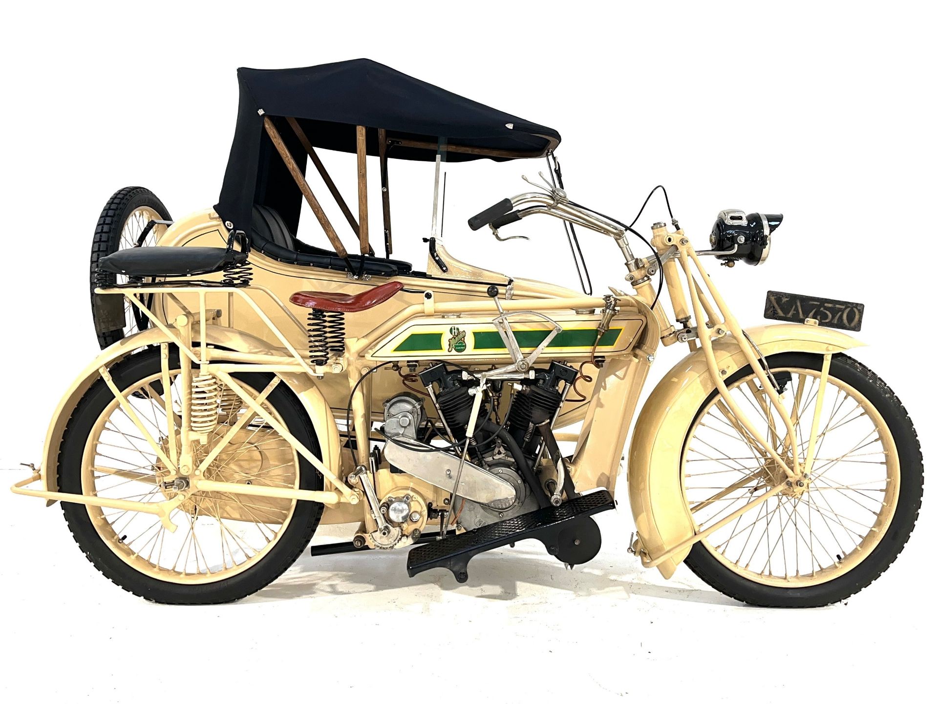 1921 Matchless 8hp Model H2 Motorcycle Combination Frame no. H1447 (see text) Engine no. 2C9 A 6...