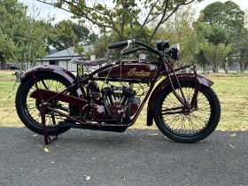 1925 Indian 37ci Scout Engine no. 50Y459