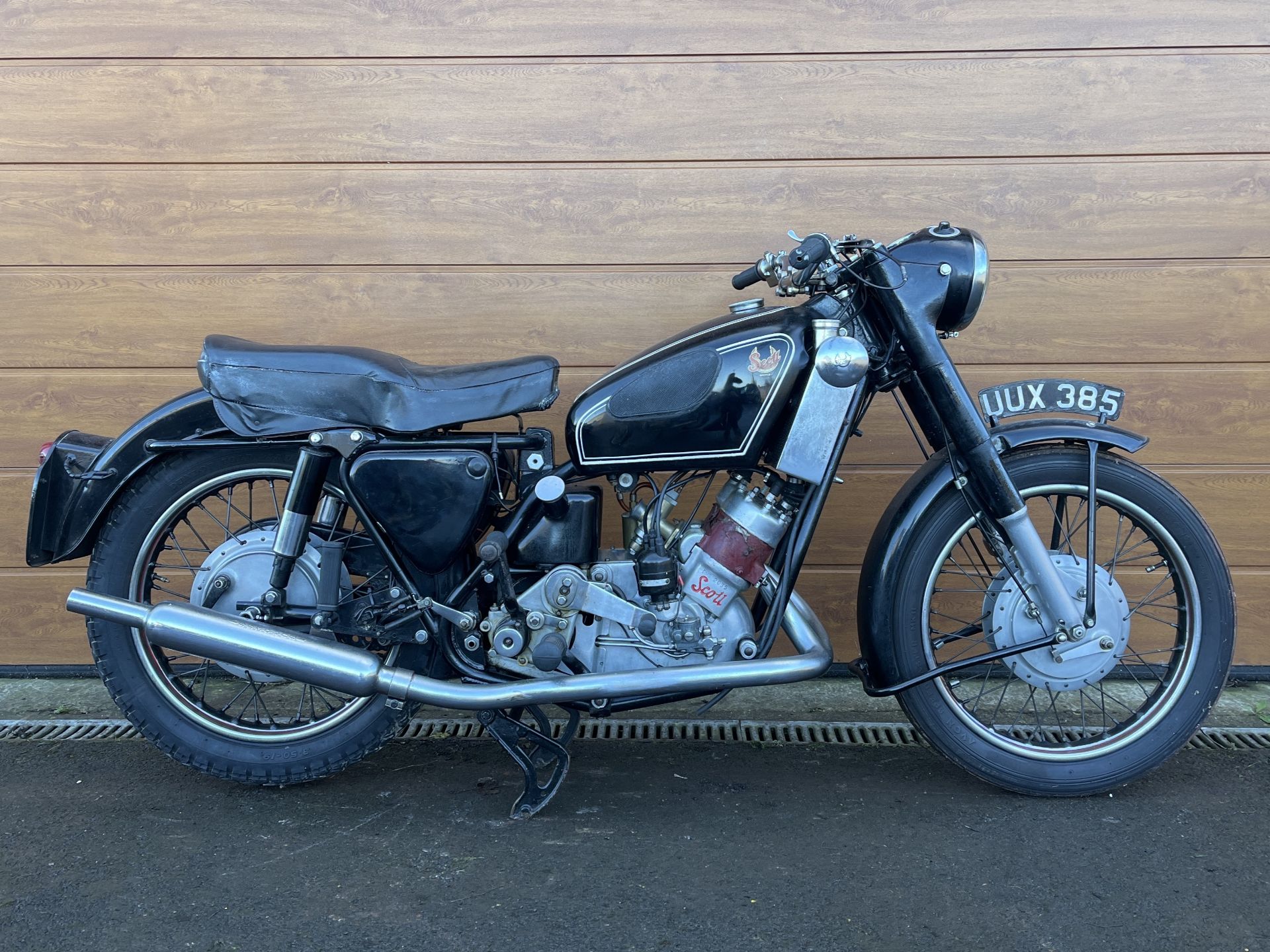 Property of a deceased's estate, 1960 Scott 596cc Flying Squirrel Frame no. 1234 Engine no. DMS ...