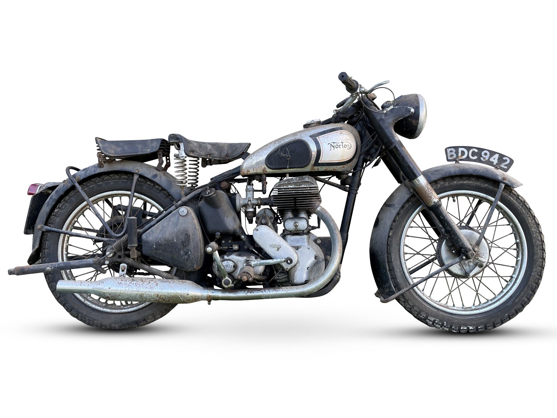 The Clive Wood MBE Collection, 1950 Norton 596cc Big Four Frame no. E7 32921 Engine no. E7 32921