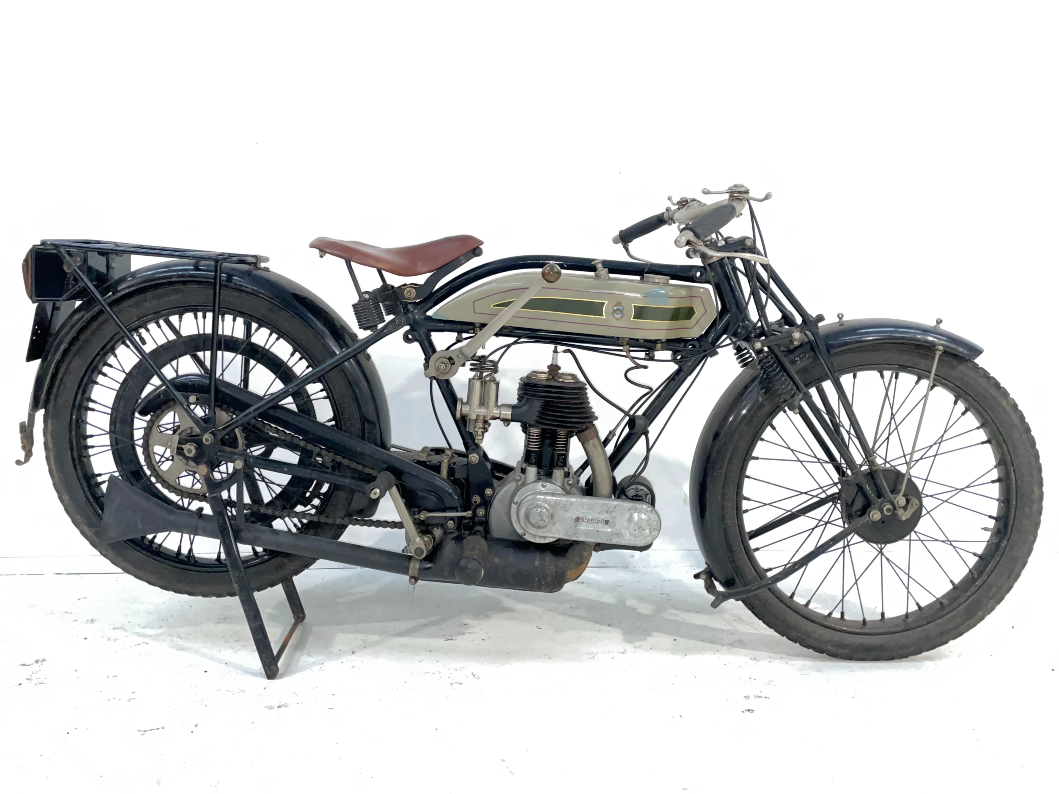 c.1926 Triumph 494cc Model P Frame no. 925904 (see text) Engine no. 229130 COR