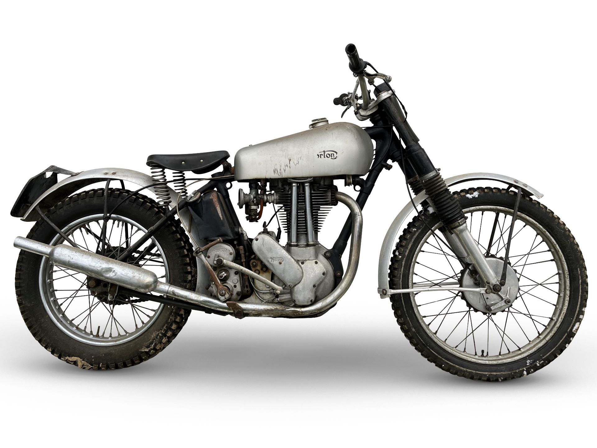 The Clive Wood MBE Collection, 1949 Norton 490cc 500T Frame no. D3T 20985 (see text) Engine no. ...