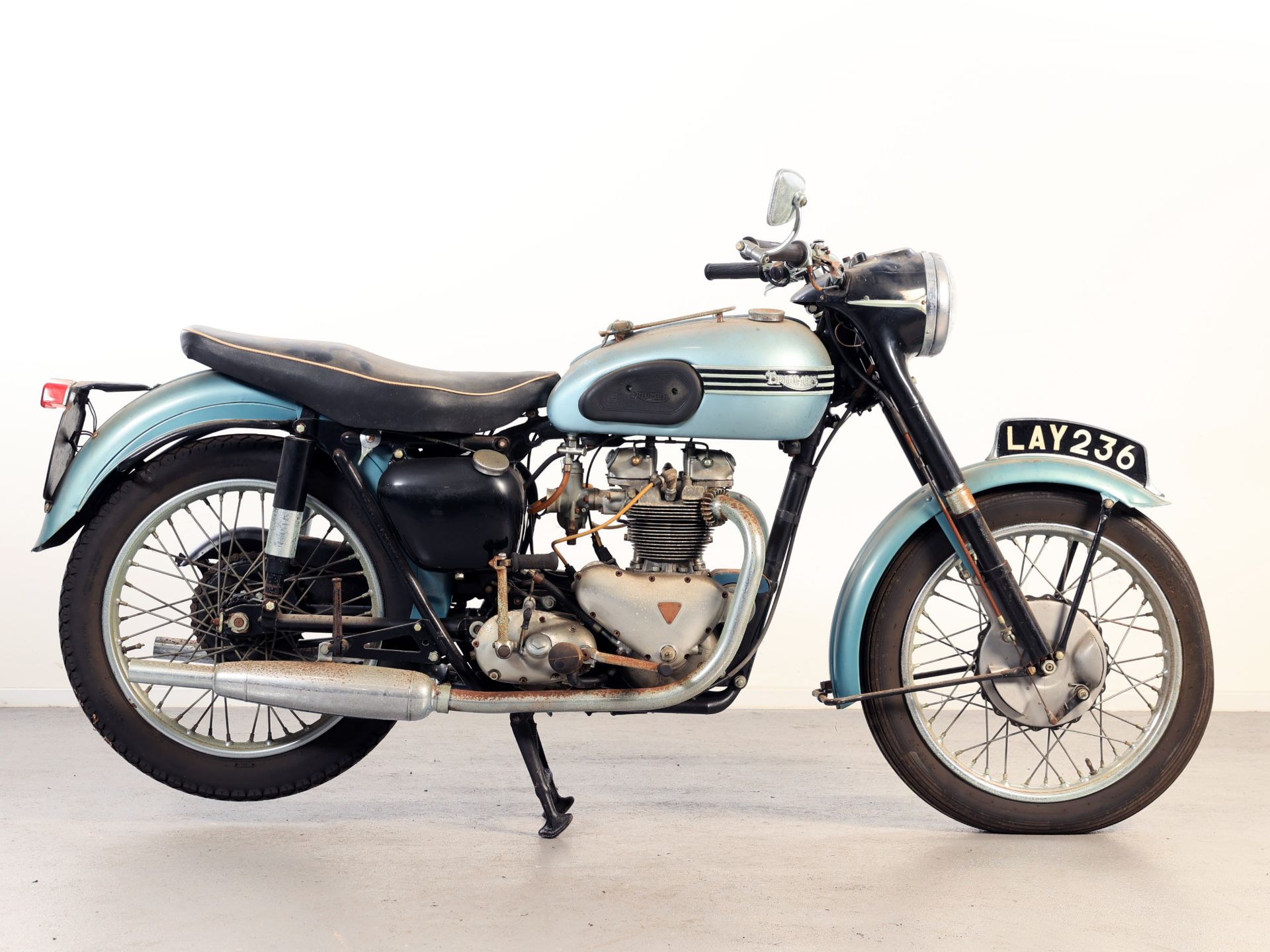 Property of a deceased's estate, 1955 Triumph 499cc Tiger T100 Frame no. 57079 Engine no. T100...