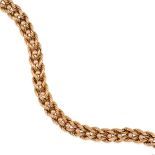 AN 18K GOLD BRACELET