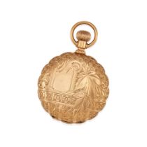 ELGIN: A 14K GOLD POCKETWATCH