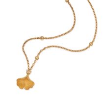CARRERA Y CARRERA: AN 18K GOLD AND DIAMOND PENDANT NECKLACE
