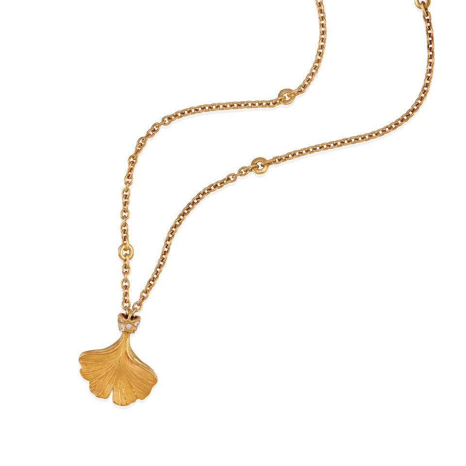 CARRERA Y CARRERA: AN 18K GOLD AND DIAMOND PENDANT NECKLACE - Image 2 of 2