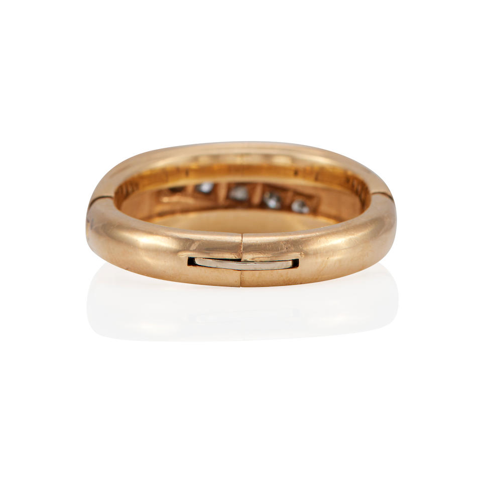 A 14K GOLD AND DIAMOND RING - Image 2 of 3
