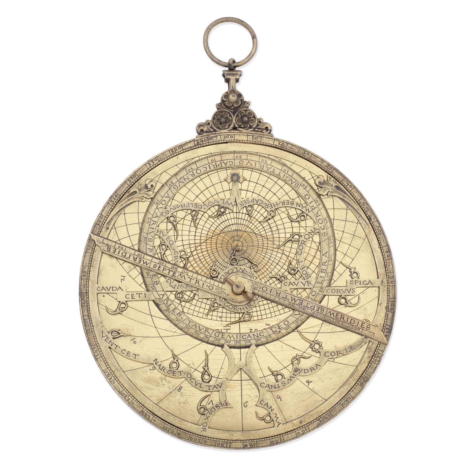 The Important Regiomontanus/Cardinal Bessarion Astrolabe, dated 1462,