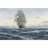 Henry Scott (British, 1911-2005) The clipper ship Loch Lomond