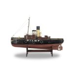 A Live Steam Model Of The Pilot Boat 'Kingsdown', Modern, the model 36in (91cm) long19 1/2in x 3...