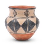 SANTO DOMINGO POLYCHROME POTTERY JAR