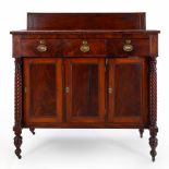 EMPIRE MAHOGANY SIDEBOARD