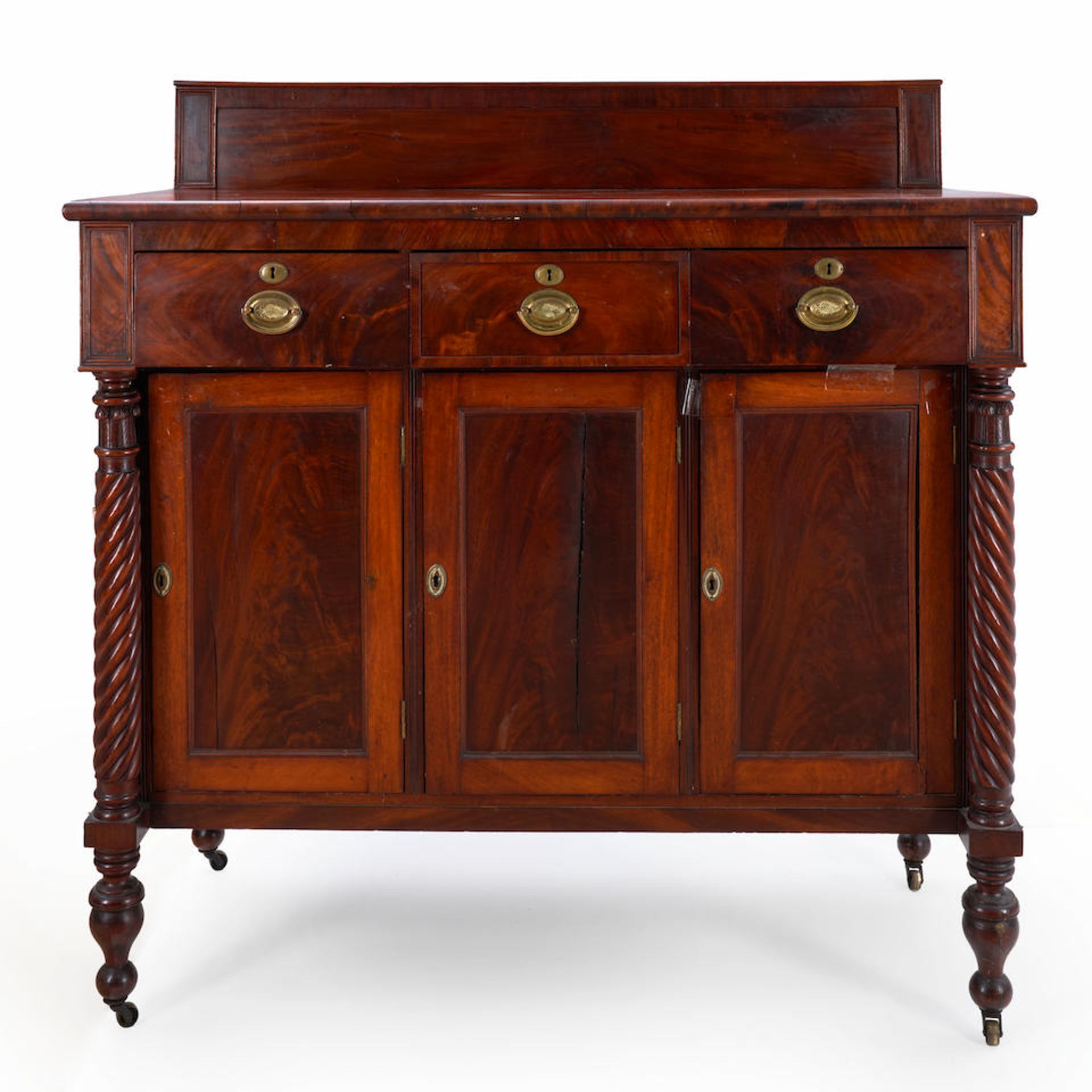 EMPIRE MAHOGANY SIDEBOARD