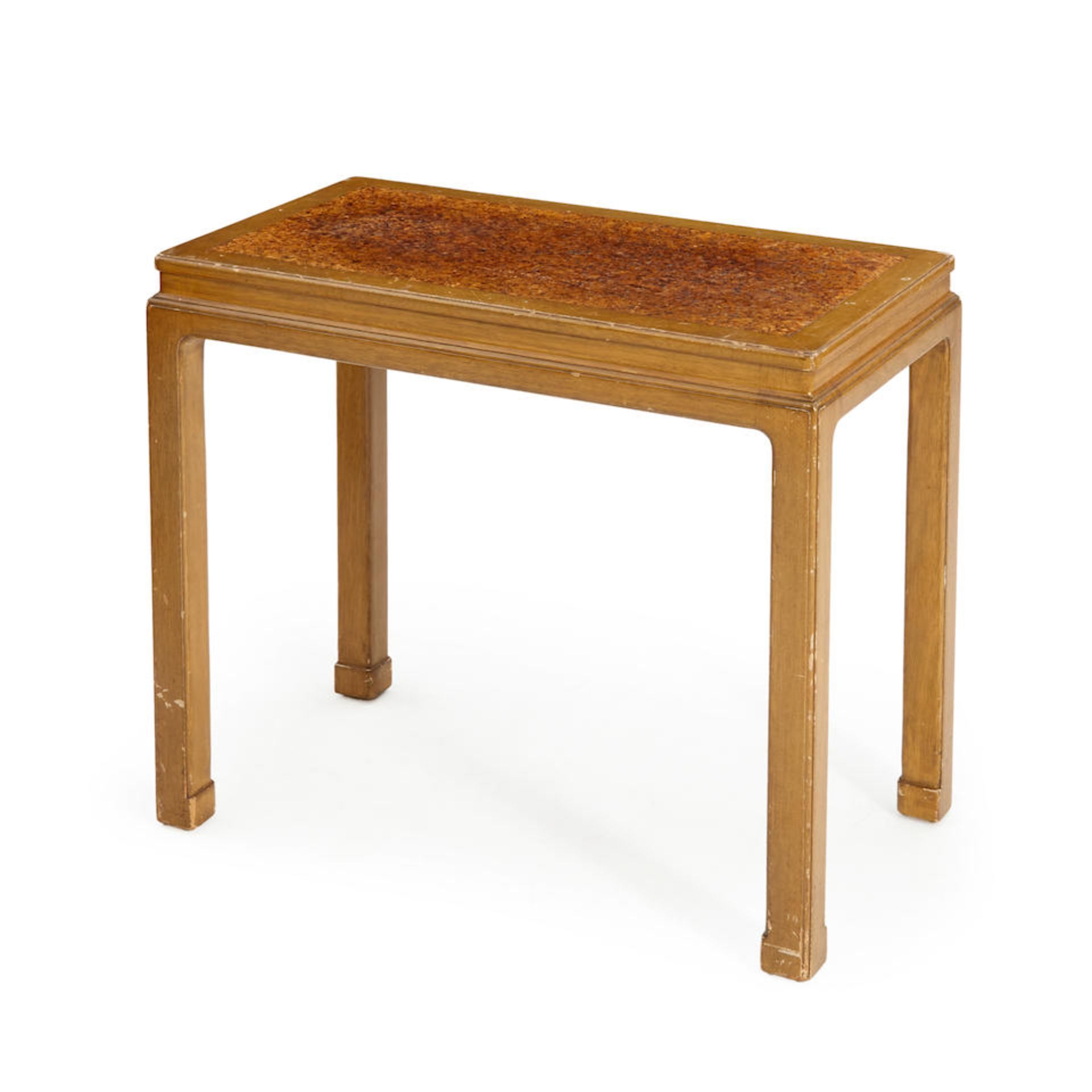 EDWARD WORMLEY (1907-1995) FOR DUNBAR CORK-TOP SIDE TABLE AND A MID-CENTURY MODERN LOUNGE CHAIR - Image 3 of 3