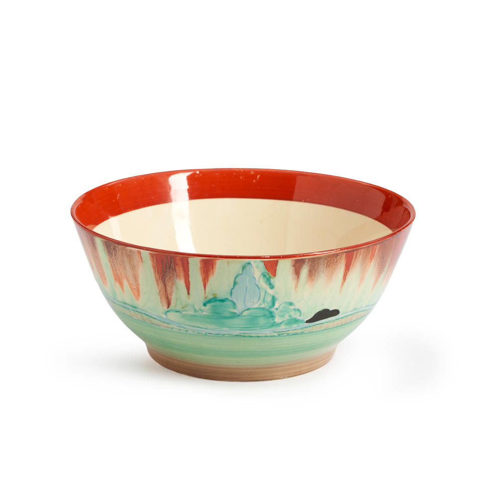 CLARICE CLIFF (1899-1972) 'FOREST GLEN' PATTERN BOWL