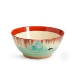 CLARICE CLIFF (1899-1972) 'FOREST GLEN' PATTERN BOWL