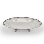 DAVID ANDERSON .830 SILVER ART NOUVEAU-STYLE DISH