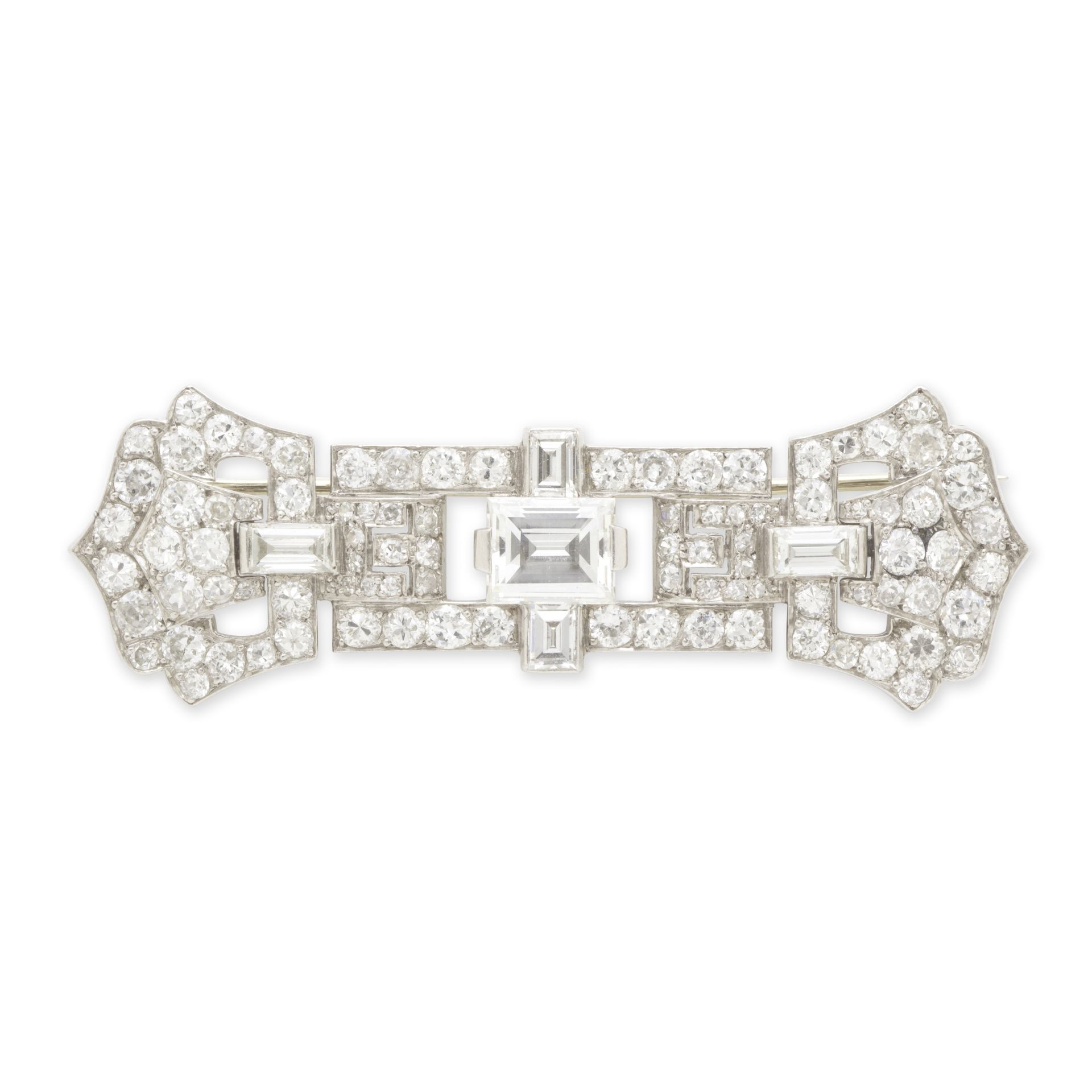 BROCHE DIAMANTS, CIRCA 1930