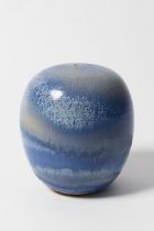 ANTONIO LAMPECCO (1932-2019) Vase soliflore en gr&#232;s &#233;maill&#233;