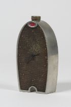 BUGATTI Pendulette radiateur en m&#233;tal chrom&#233; et laiton