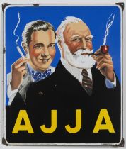 AJJA Plaque &#233;maill&#233;e pour les tabacs Ajja