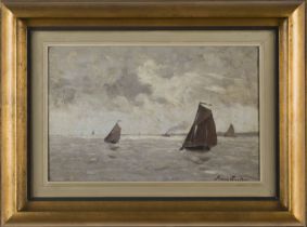 FRANZ COURTENS (1854-1943) Marine