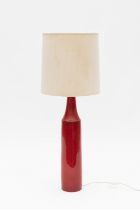 D'apr&#232;s Rogier VANDEWEGHE, vase bouteille en c&#233;ramique &#233;maill&#233;e, circa 1960