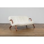 ATTRIBUE A PHILIP ARCTANDER Sofa dit 'Clam', circa 1940