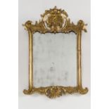 Miroir en bois dor&#233;, 18e si&#232;cle