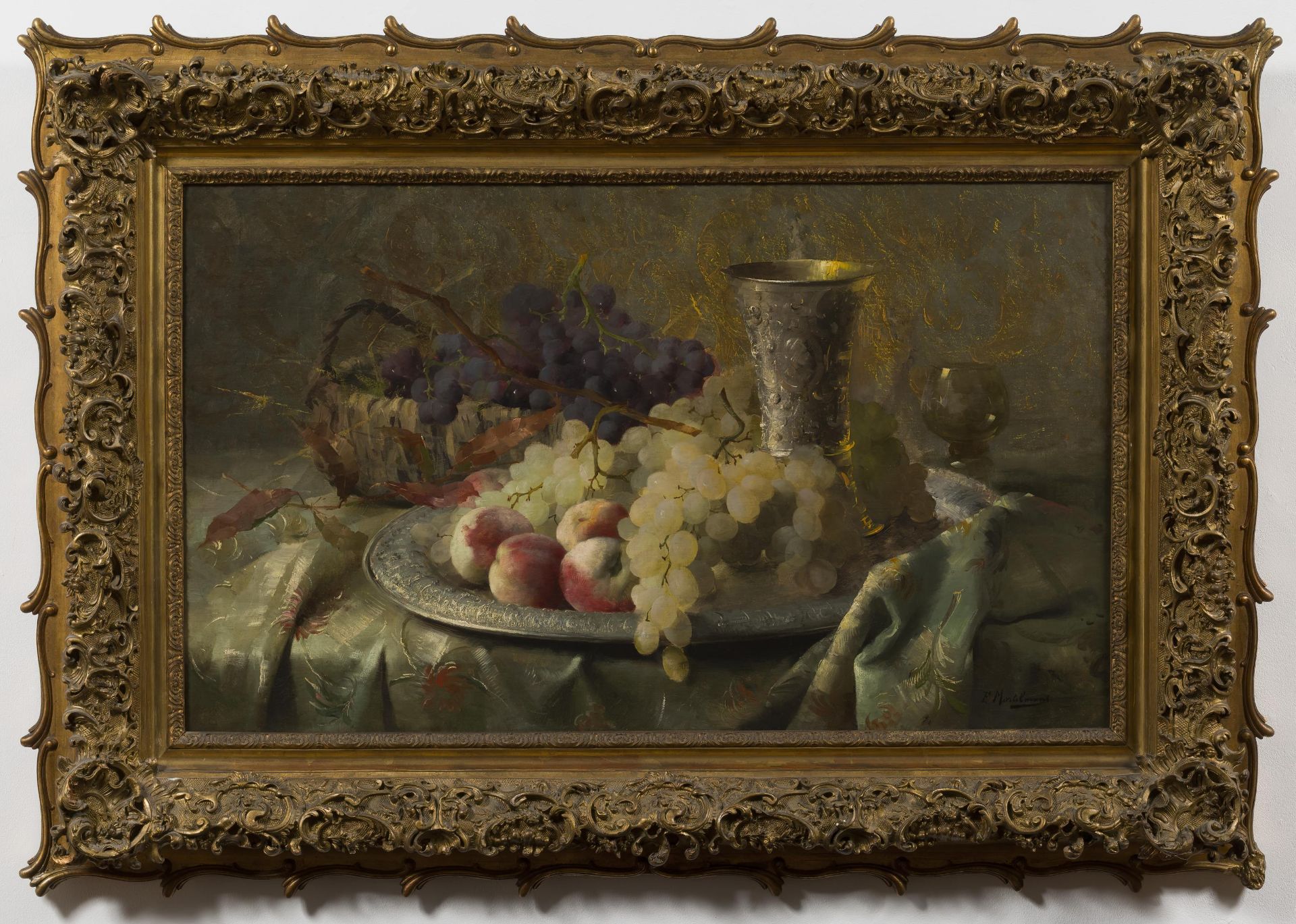 FRANS MORTELMANS (1865-1936) Nature morte aux fruits