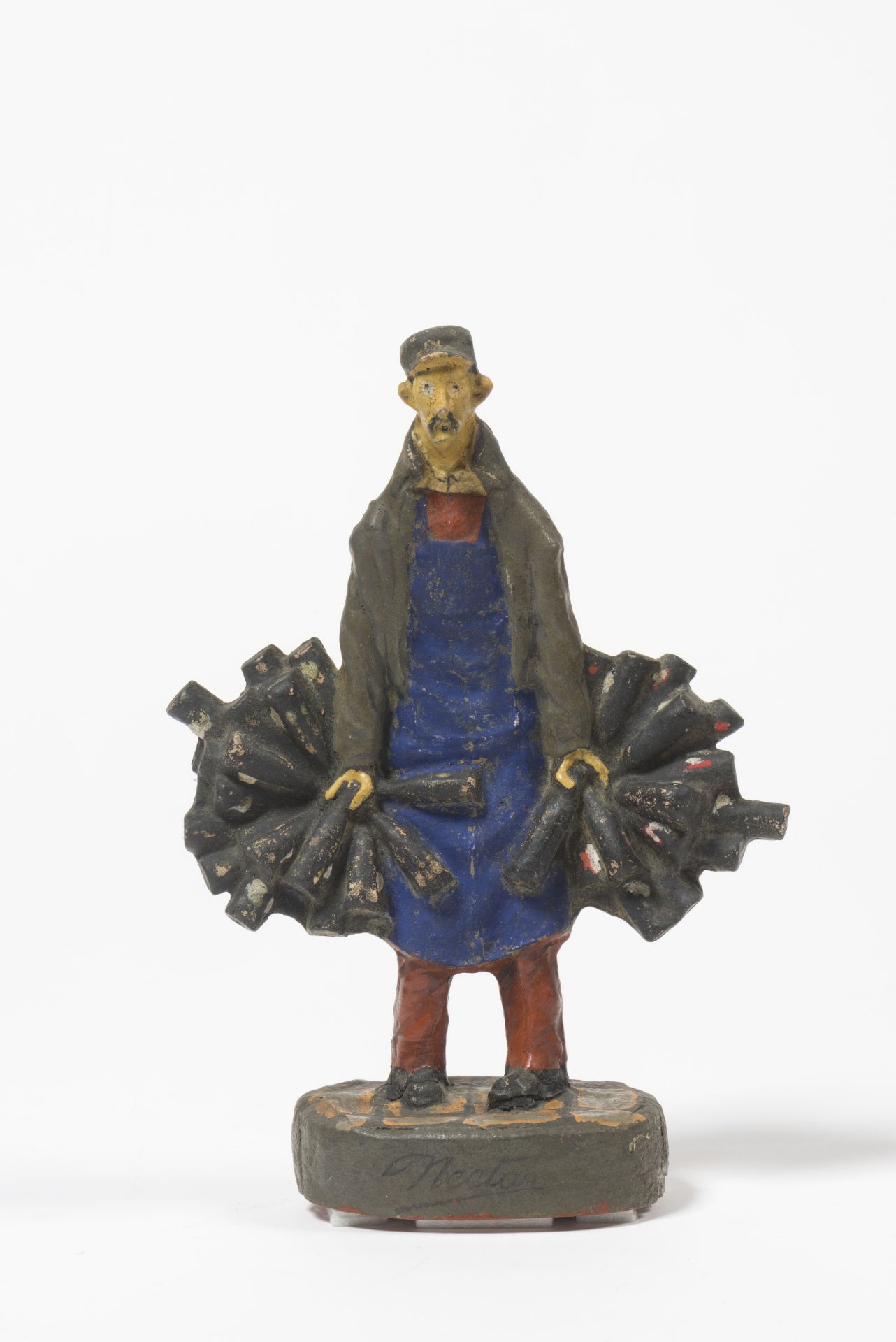 D'APRES JULES ISNARD DRANSY (1883-1945) Figurine publicitaire intitul&#233;e Nectar des vins Nic...