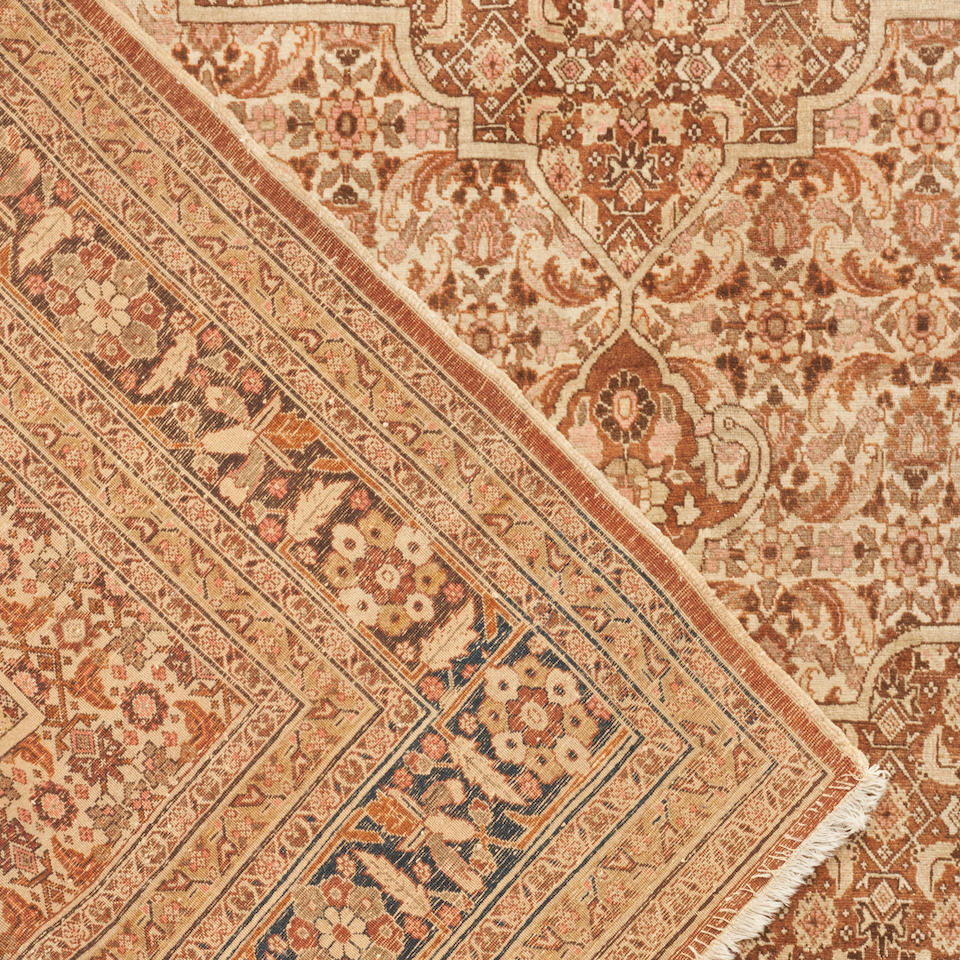 Tabriz Carpet Iran 9 ft. 3 in. x 12 ft. 1 in. - Image 2 of 3