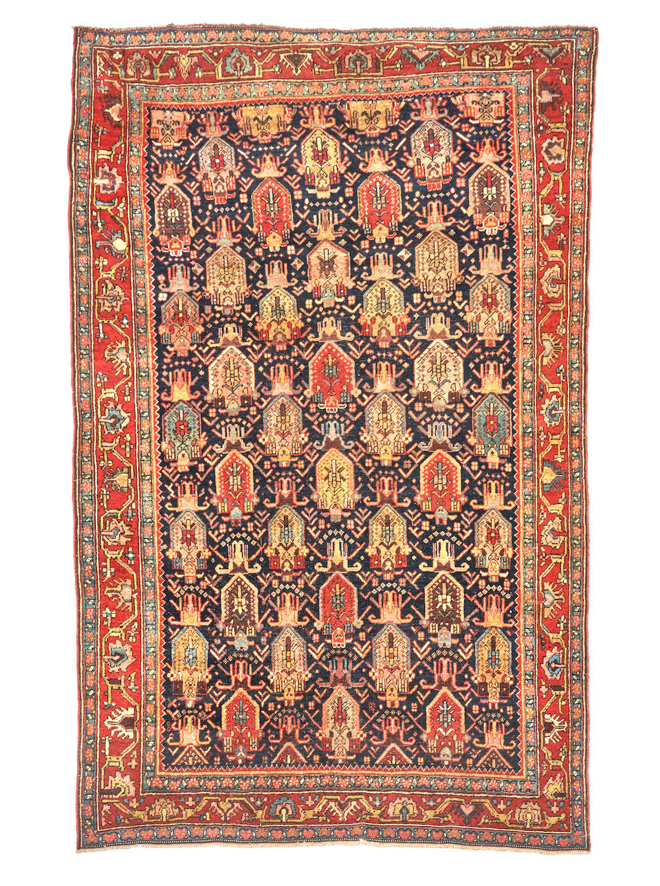 Bidjar Carpet Iran 4 ft. 8 in. x 7 ft.