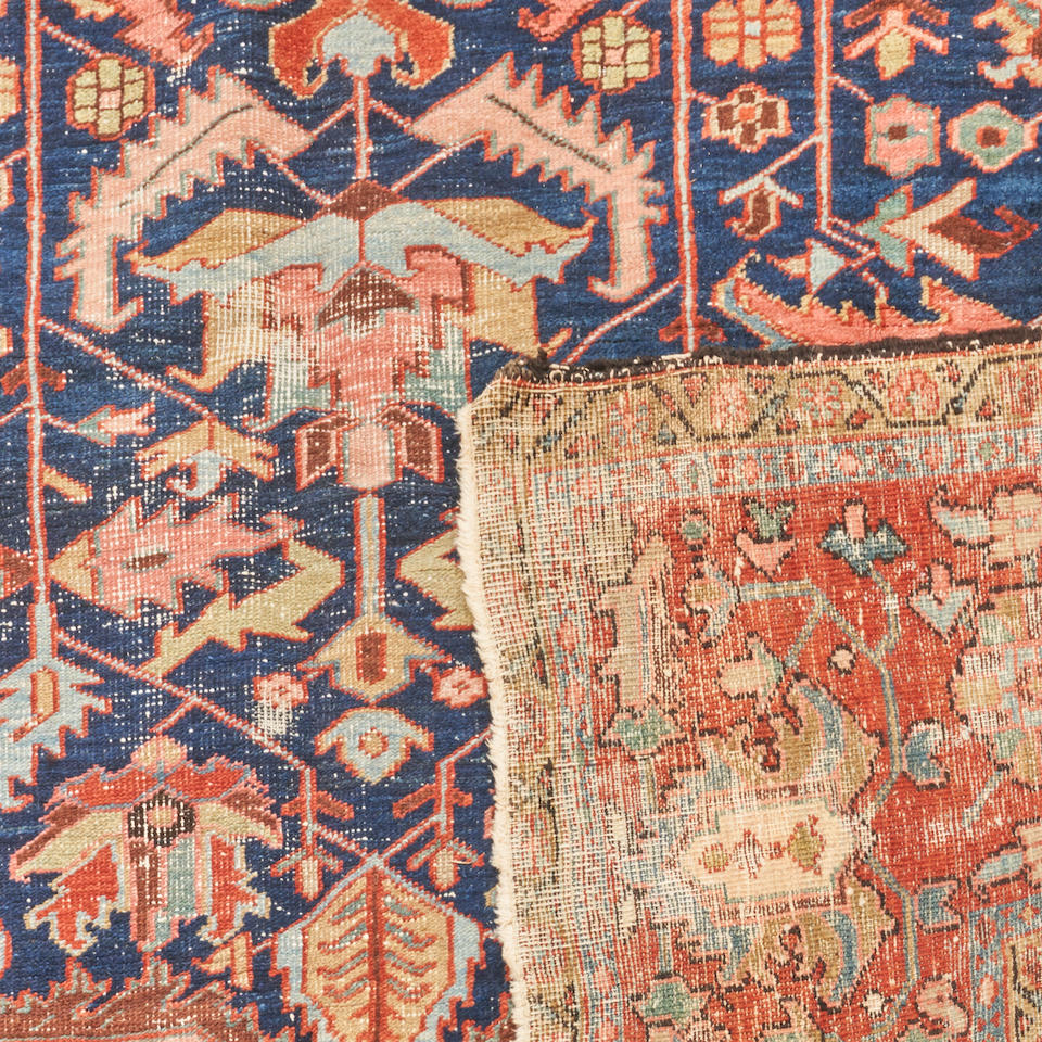 Heriz Carpet Iran 8 ft. 1 in. x 12 ft. 4 in. - Image 2 of 3