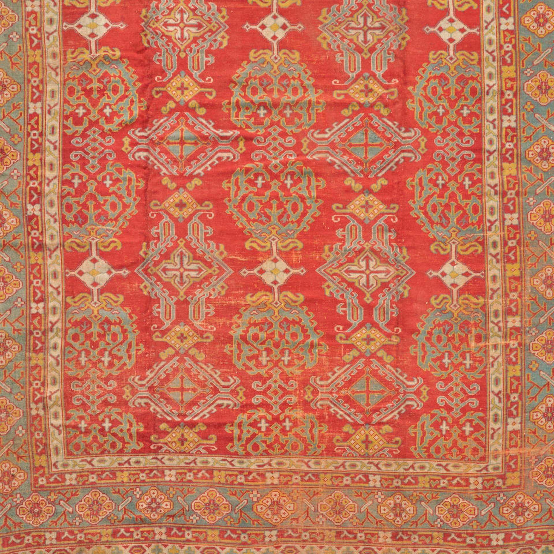 Oushak Carpet Anatolia 12 ft. x 18 ft. - Bild 3 aus 3