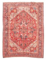 Heriz Carpet Iran 9 ft. 10 in. x 12 ft. 8 in.