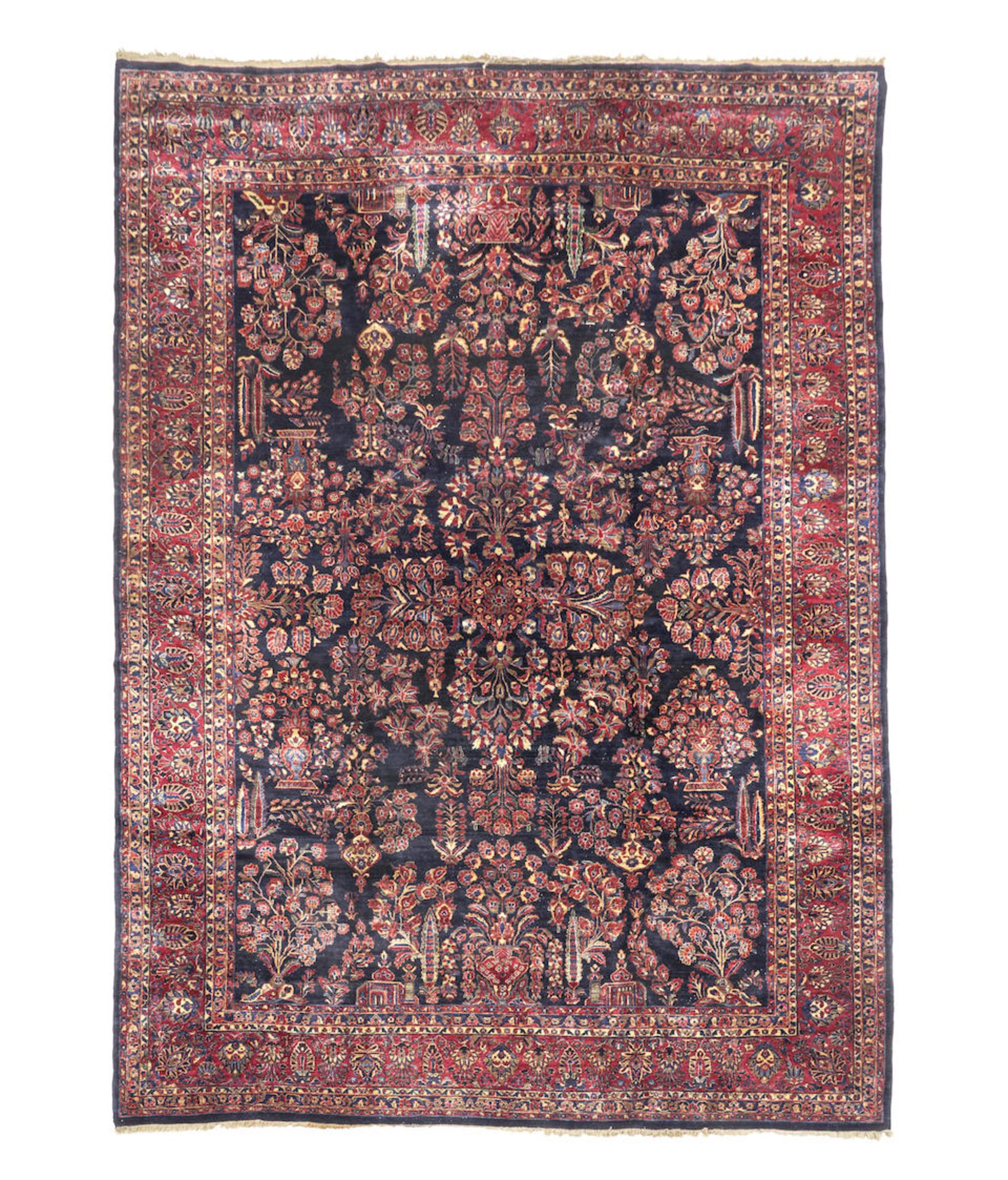 Sarouk Carpet Iran 11 ft. 10 in. x 17 ft.