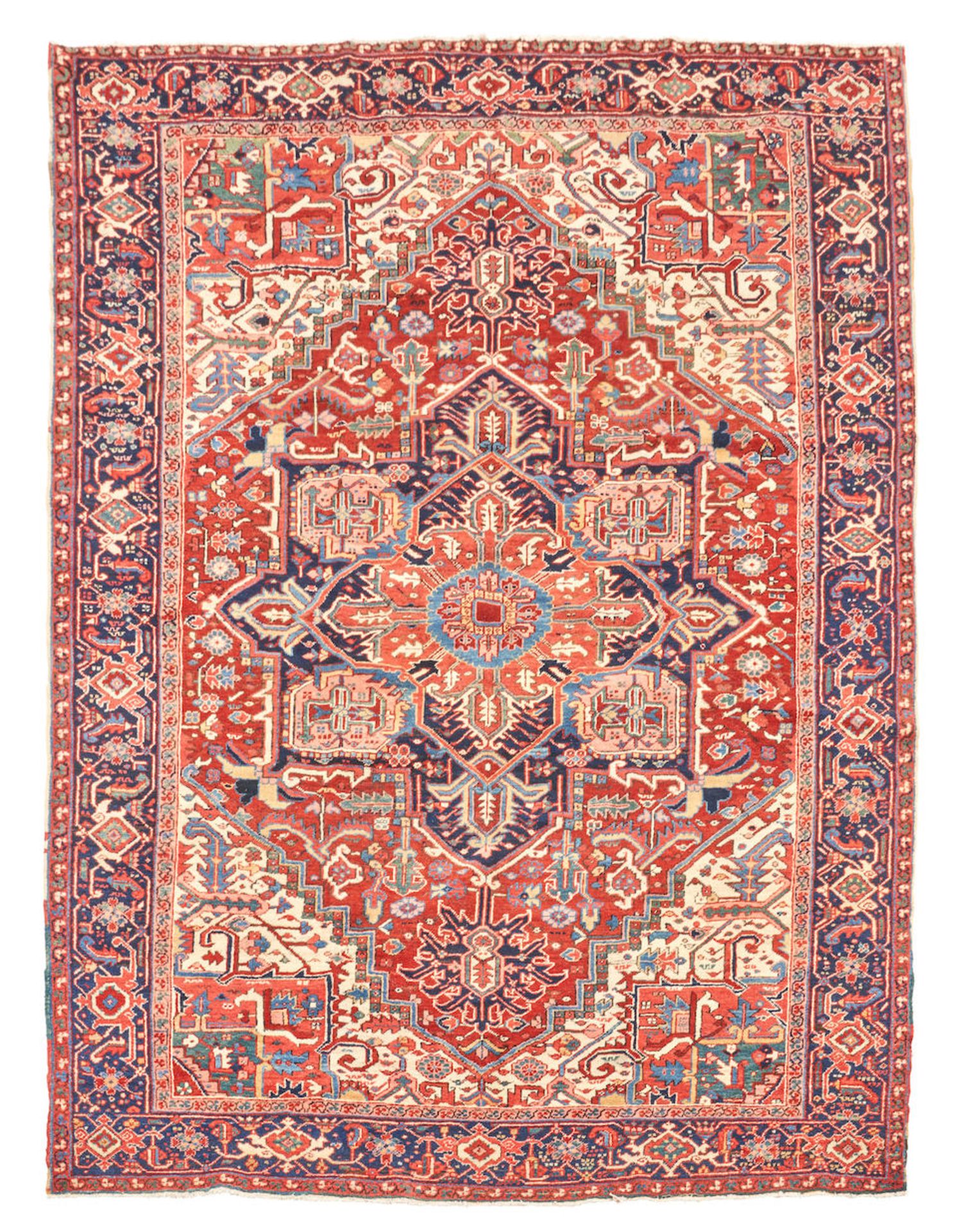 Heriz Carpet Iran 8 ft. 5 in. x 11 ft. 8 in.