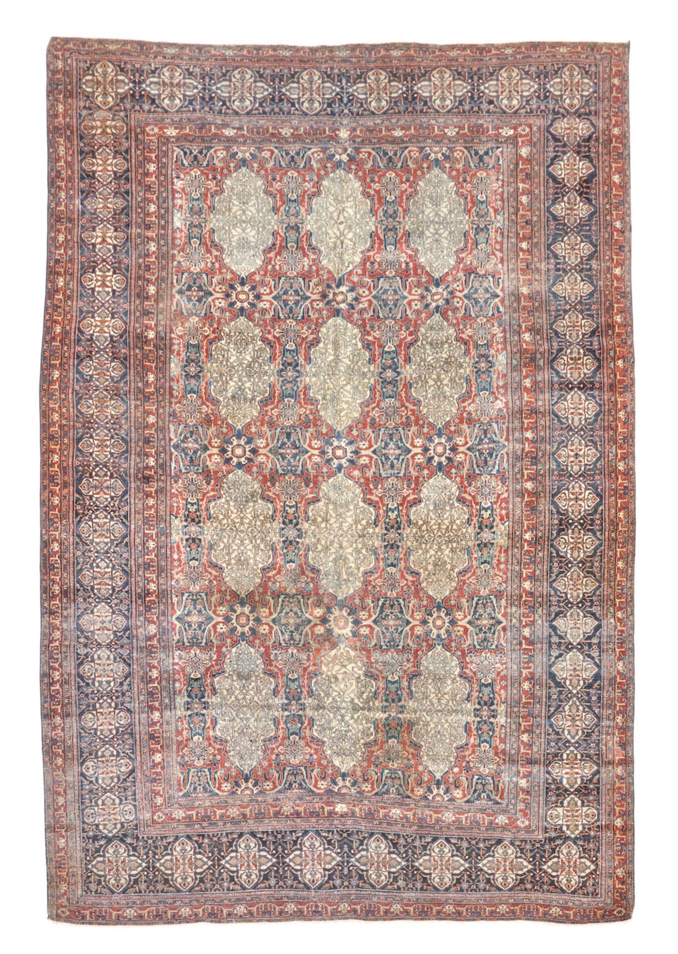 Mohtasham Kashan Carpet Iran 7 ft. 4 in. x 11 ft.