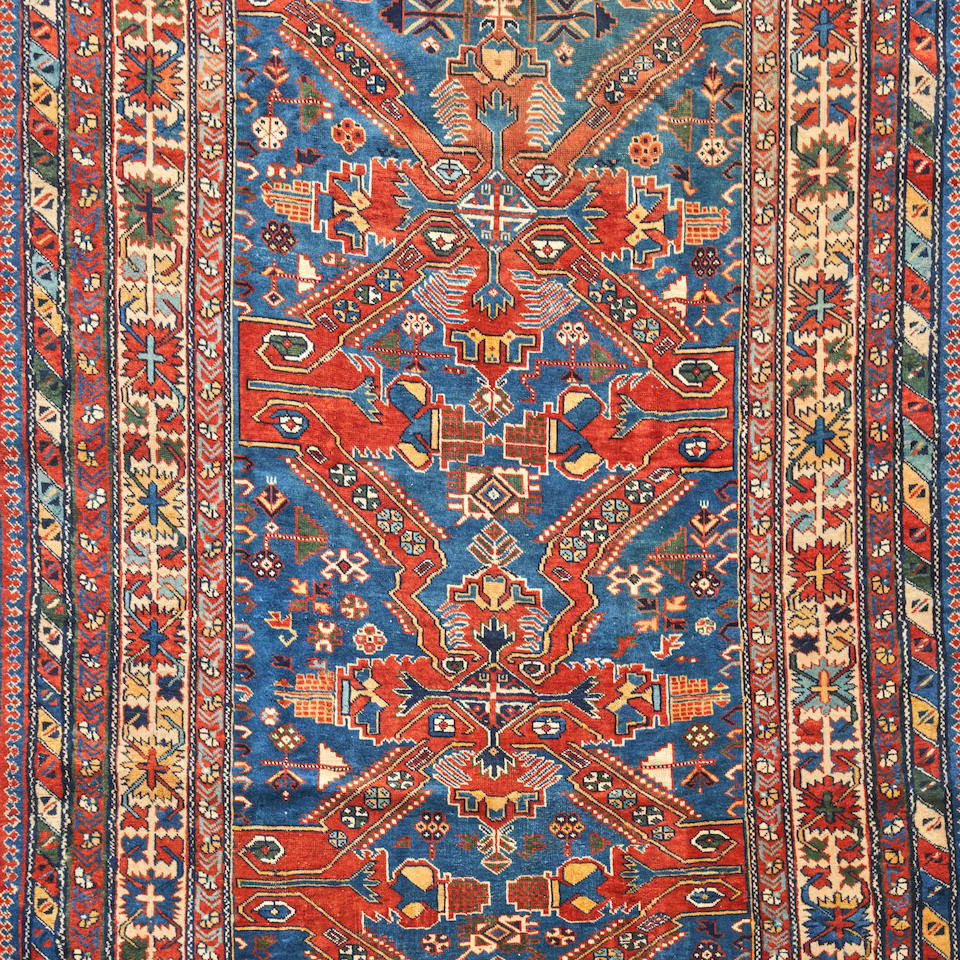 East Caucasian Rug Caucasus 4 ft. 7 in. x 6 ft. 3 in. - Image 3 of 3