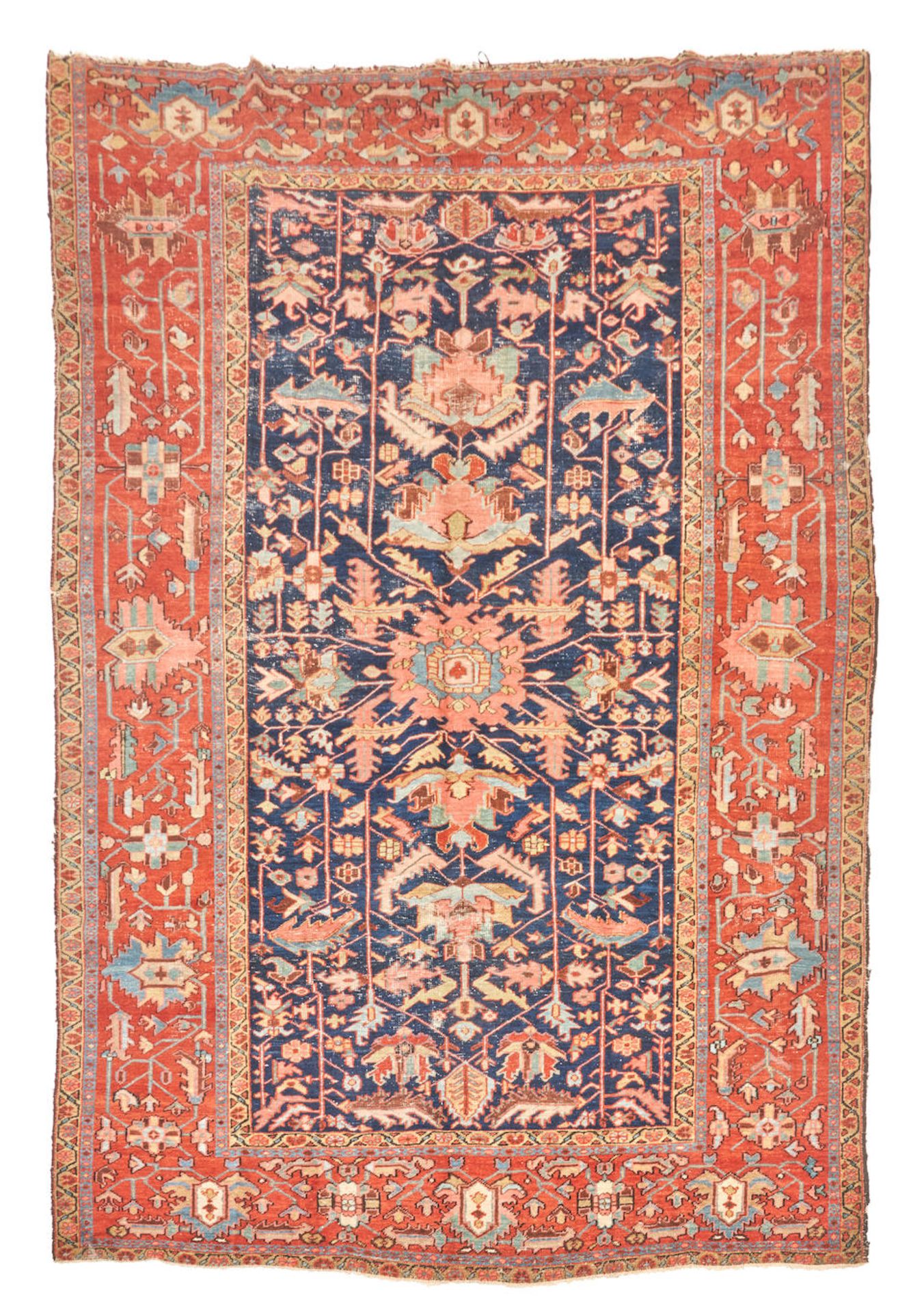 Heriz Carpet Iran 8 ft. 1 in. x 12 ft. 4 in.