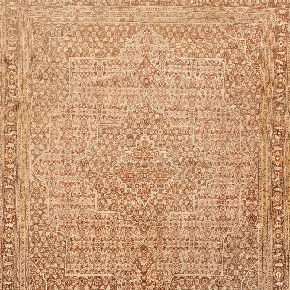 Tabriz Carpet Iran 9 ft. 3 in. x 12 ft. 1 in. - Image 3 of 3