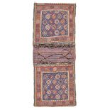 Complete Shahsavan Soumak Saddle Bags Iran 1 ft. 10 in. x 4 ft. 8 in.