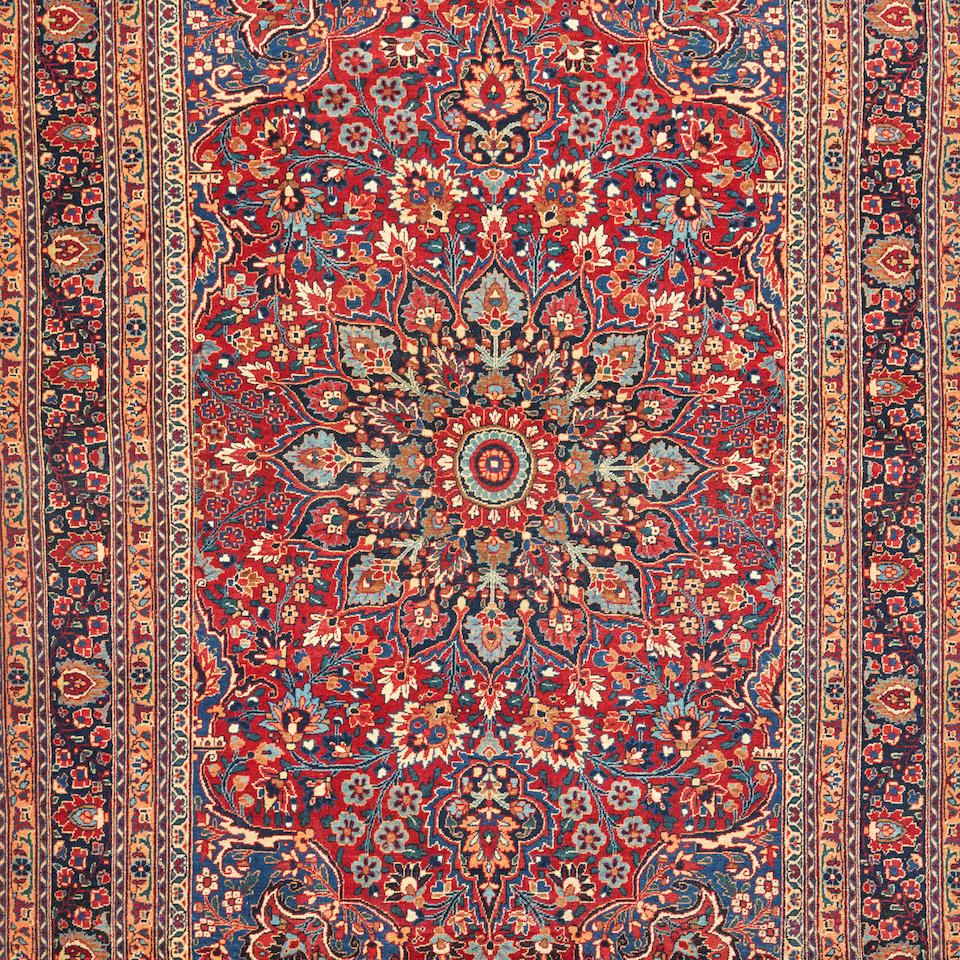 Tehrani Rug Iran 4 ft. 3 in. x 6 ft. 4 in. - Image 3 of 3