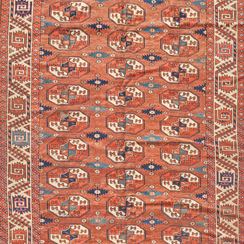 Yomud Main Carpet Turkestan 5 ft. 4 in. x 9 ft. 6 in. - Image 3 of 3